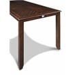 New Classic Furniture Amy 5-Piece Rectangle Wood & Fabric Counter Set in Cherry