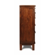 New Classic Cagney 4-Piece Wood Cal King Bedroom Set with Chest in Chestnut