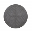 New Classic Cori 5-Piece Round Wood Counter Table Set with 4 Chairs in Gray