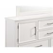 New Classic Andover 4-Piece Wood Queen Bedroom Set with Chest in White