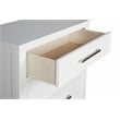 New Classic Andover 4-Piece Wood Queen Bedroom Set with Chest in White