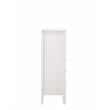 New Classic Andover 4-Piece Wood Queen Bedroom Set with Chest in White