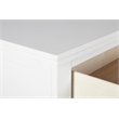 New Classic Andover 4-Piece Wood Queen Bedroom Set with Chest in White