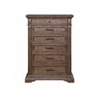 New Classic Mar Vista 5-Piece Wood Queen Bedroom Set in Walnut