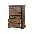 New Classic Mar Vista 5-Piece Wood Queen Bedroom Set in Walnut