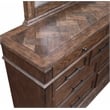 New Classic Mar Vista 5-Piece Wood Queen Bedroom Set in Walnut