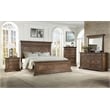 New Classic Mar Vista 5-Piece Wood Queen Bedroom Set in Walnut