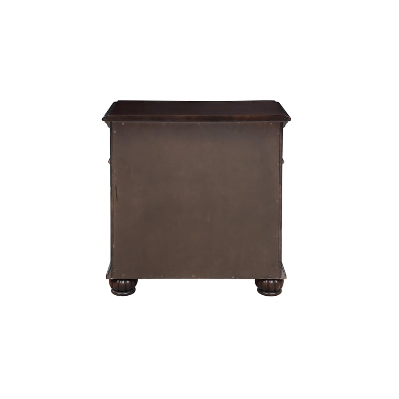 New Classic Maximus 5-PC Wood Queen Bedroom Set w/ 2 Nightstand in Madeira Brown