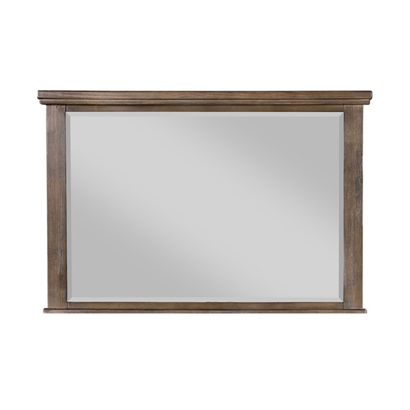 New Classic Furniture Cagney 6-Piece Wood King Bedroom Set in Brown