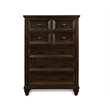 New Classic Sevilla 4-Piece Wood King Bedroom Set with Chest in Walnut
