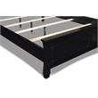 New Classic Furniture Tamarack Wood King Panel Bed in Black Finish