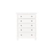 New Classic Tamarack 4-Piece Wood Queen Bedroom Set with Chest in White