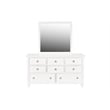 New Classic Tamarack 4-Piece Wood Queen Bedroom Set with Chest in White
