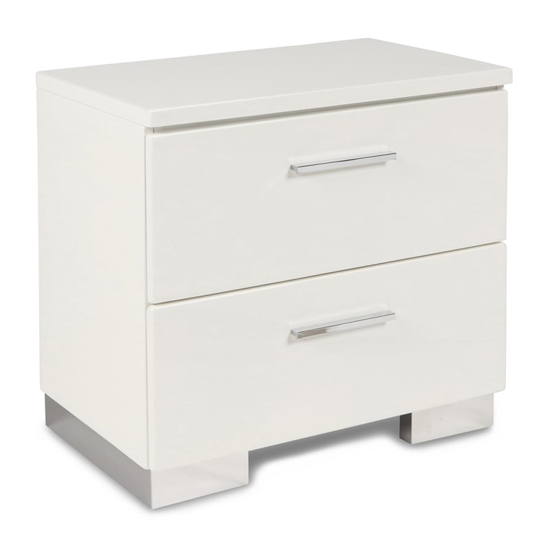 New Classic Furniture Sapphire 5-Piece Wood Queen Bedroom Set in White