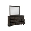 New Classic Sevilla 4-Piece Wood Cal King Bedroom Set with Chest in Walnut