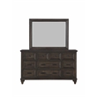 New Classic Sevilla 4-Piece Wood Queen Bedroom Set with Nightstand in Walnut