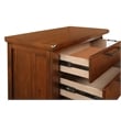 New Classic Furniture Cagney 5-Drawer Solid Wood Chest in Chestnut