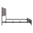 New Classic Furniture Elk River Solid Wood Twin Bed in Rustic Brown