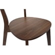 New Classic Furniture 5-Piece Gabby Solid Wood Dining Table Set in Walnut