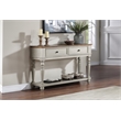 New Classic Furniture Jennifer Wood Sideboard in Brown & Beige