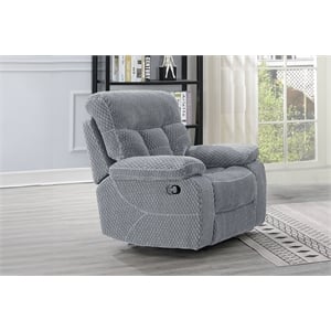 new classic furniture bravo polyester fabric glider recliner