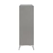 New Classic Furniture Huxley Solid Wood 5-Drawer Chest in Gray