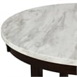 New Classic Celeste 5-Piece Wood Round Counter Table Set in Blue