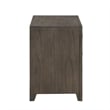 New Classic Furniture Landon 3-Drawer Solid Wood Nightstand in Walnut