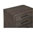 New Classic Furniture Landon 3-Drawer Solid Wood Nightstand in Walnut