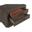 New Classic Furniture Landon 3-Drawer Solid Wood Nightstand in Walnut
