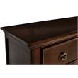 New Classic Furniture Tamarack Solid Wood 5-Drawer Chest in Cherry