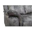 New Classic Furniture Park City Polyester Fabric Sofa in Slate