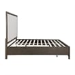 New Classic Furniture Landon Solid Wood King Storage Bed in Walnut
