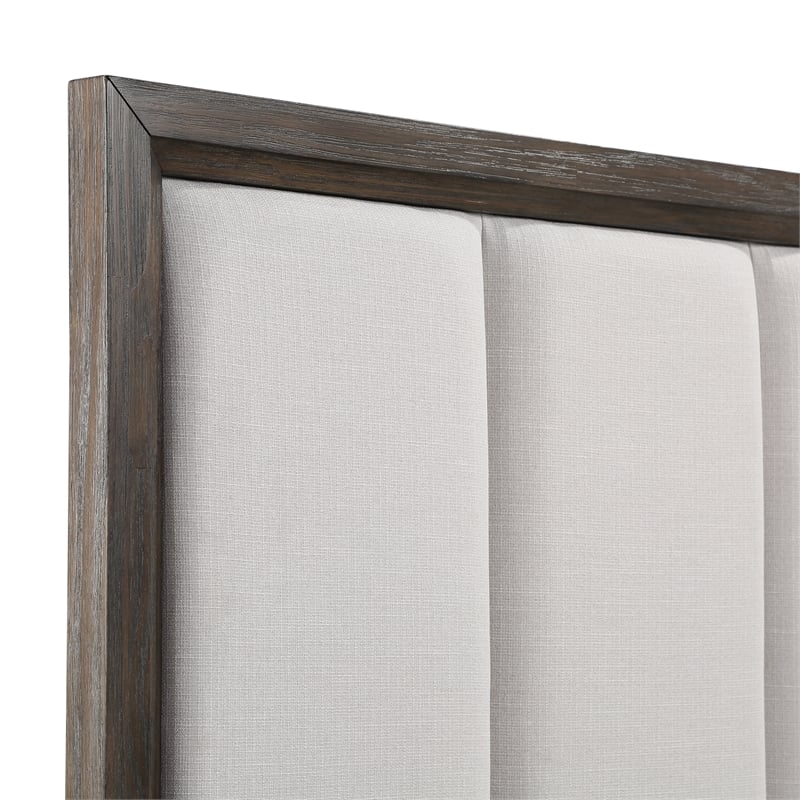 New Classic Furniture Landon Solid Wood King Storage Bed in Walnut