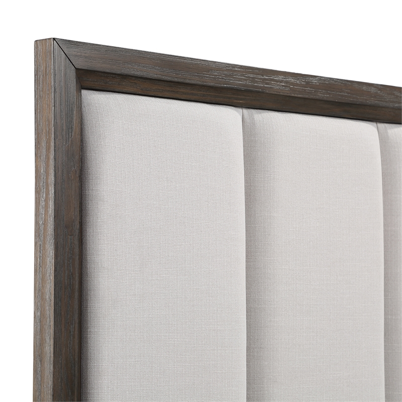 New Classic Furniture Landon Solid Wood Queen Storage Bed in Walnut