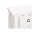 New Classic Furniture Tamarack Solid Wood 5-Drawer Chest in White