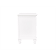 New Classic Furniture Tamarack Solid Wood 2-Drawer Nightstand in White
