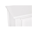 New Classic Furniture Tamarack Solid Wood 2-Drawer Nightstand in White