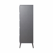 New Classic Furniture Kailani Contemporary Wood 5-Drawer Chest in Gray