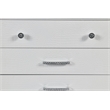 New Classic Furniture Valentine Solid Wood 3-Drawer Nightstand in White