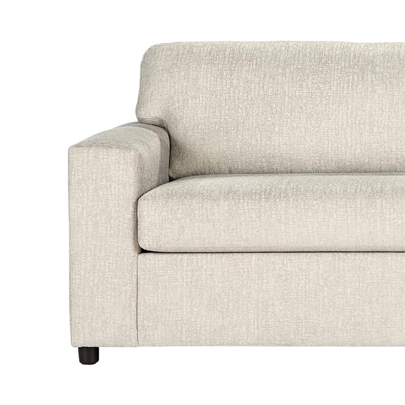 New Classic Furniture Kylo 2 PC Fabric Sofa and Cuddle Chair Set in Natural