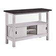 New Classic Furniture Maisie Solid Wood Buffet & Sideboard Server in Brown/White