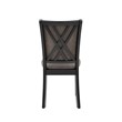 New Classic Furniture Potomac 5-Piece Rectangle Wood Dining Set in Brown/Black