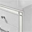 New Classic Furniture Valentine Solid Wood 7-Drawers Vanity in White