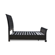 New Classic Furniture Stafford County Solid Wood Cal King Storage Bed in Walnut