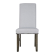 New Classic Furniture Julius Solid Wood Dining Chair in Walnut (Set of 2)