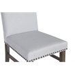 New Classic Furniture Julius Solid Wood Dining Chair in Walnut (Set of 2)