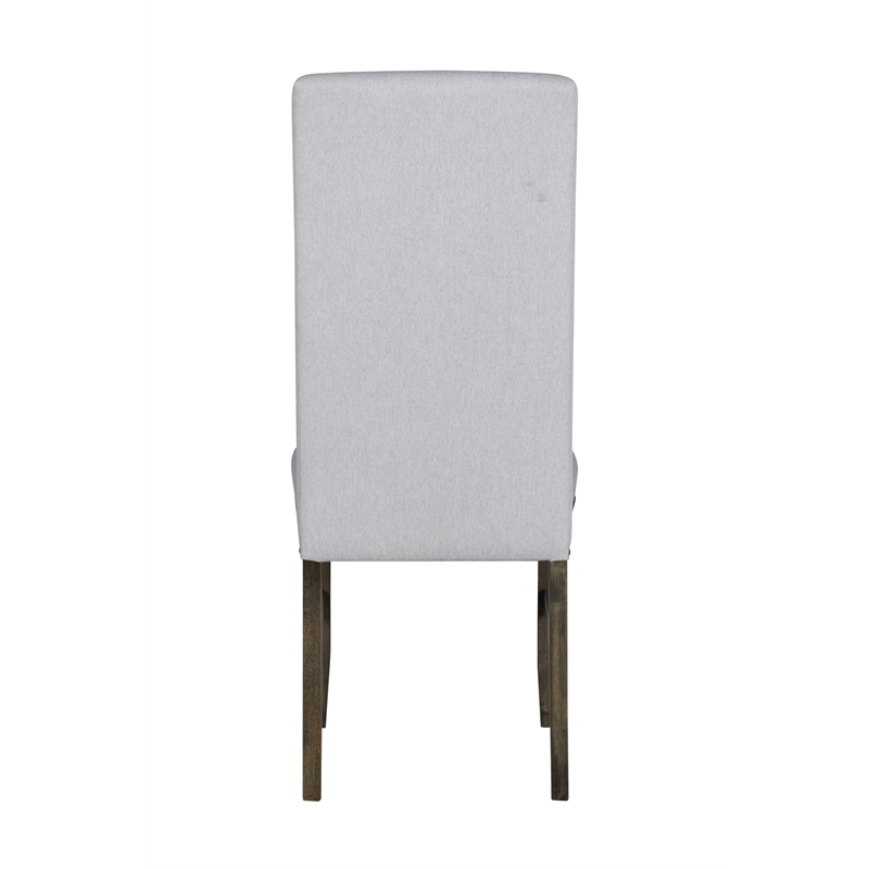 New Classic Furniture Julius Solid Wood Dining Chair in Walnut (Set of 2)