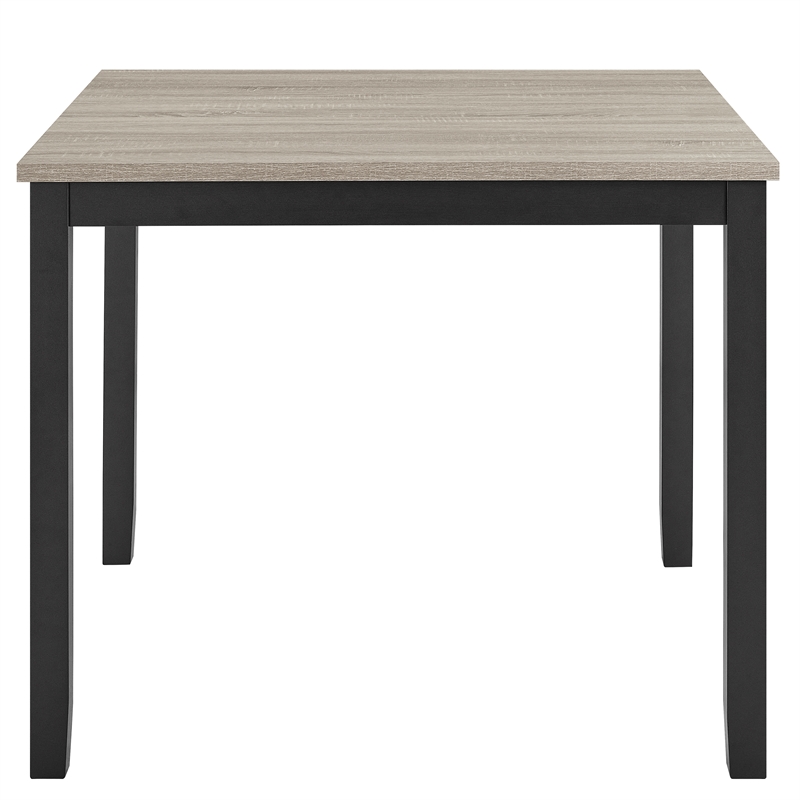 New Classic Furniture Daphne 5-Piece Solid Wood Counter Dining Set in Natural