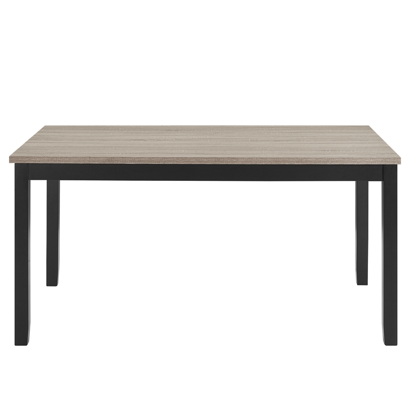 New Classic Furniture Daphne 5-Piece Solid Wood Dining Set in Natural